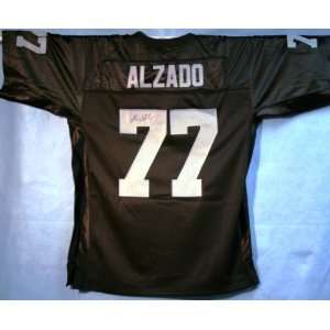  Lyle Alzado Autographed Jersey   Raiders   Autographed NFL 