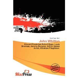  John Whitton (9786136641935) Niek Yoan Books