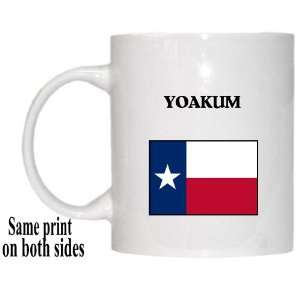  US State Flag   YOAKUM, Texas (TX) Mug 