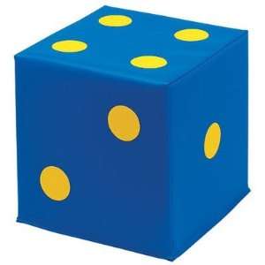  Wesco 4547 Dice Soft Seat Color Blue with Yellow Spots 