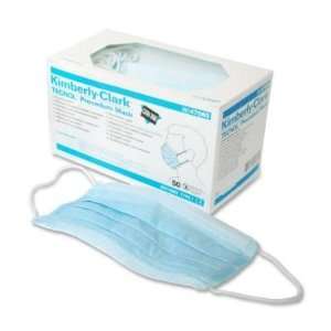 Kimberly Clark Procedure Mask with Earloops   Model KCP 47080   Box of 