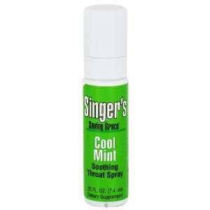 Herbs Etc   Singers Saving Grace Soothing Throat Spray Cool Mint   0 