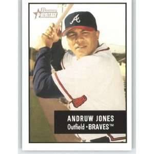  2003 Bowman Heritage #138 Andruw Jones   Atlanta Braves 