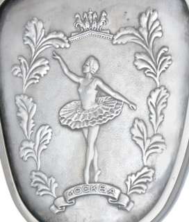 VINTAGE RUSSIAN Soviet Ballerina Bolhoi Theatre Mirror  