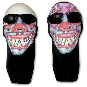  Wicked Wear Clown Cool Weather Half Face Mask Toys 