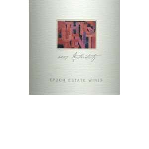  2009 Epoch Authenticity Paso Robles Paderewski Vineyard 