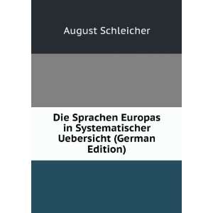  Die Sprachen Europas in Systematischer Uebersicht (German 