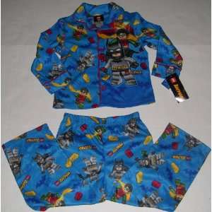   Lego Batman Little Man Boys PJ / Pajamas Kids Size 4T 