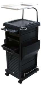   Lockable Rollabout Station W/ Tray 100D Trolley Salon Equipment  