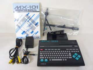MSX MX 101 CASIO Console System Boxed Import JAPAN Video Game 0714 msx 