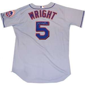  David Wright New York Mets Autographed Authentic Gray 