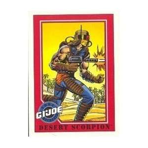  1991 Impel G.I. #130 Desert Scorpion Trading Card 