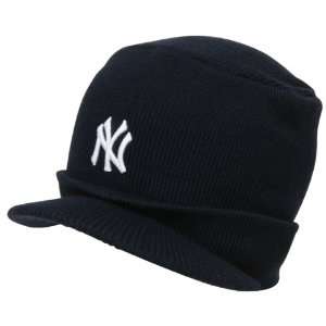    New York Yankees   Logo Navy Youth Visor Beanie