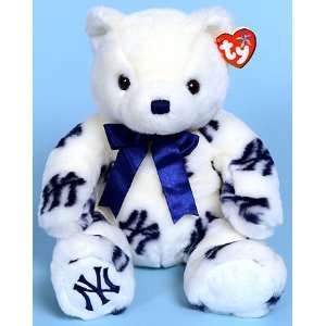  Ty Beanie Buddies NY Yankees Tradition Collectible Bear 