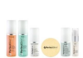 Perfect Skin 5 Piece Cleanser, Toner, Moisturizer, Mask & Eye Cream 