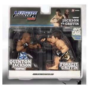 Forrest Griffin vs Quinton Rampage Jackson 2 Pack Versus Figurine by 