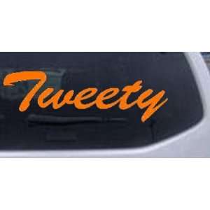  Orange 50in X 16.7in    Tweety Car Window Wall Laptop 