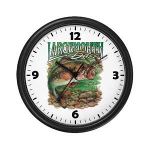  Wall Clock Largemouth Bass 