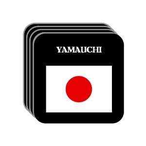  Japan   YAMAUCHI Set of 4 Mini Mousepad Coasters 