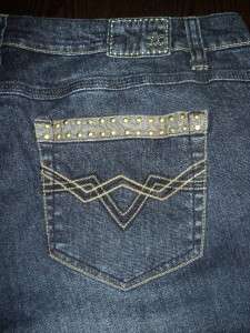 Vintage Gold denim skinny jeans Zana Di Plus size 20  