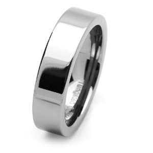   Band Flat Classic Ring For Men & Women (5 to 15) Size 5 Cobalt Free