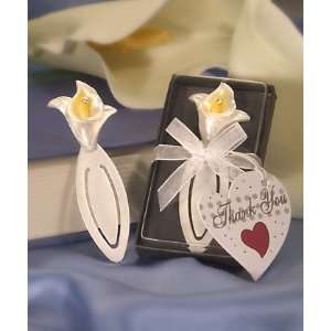  Calla Lily Design Bookmark (Set of 30)   Wedding Party 