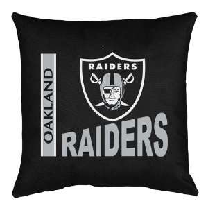  NFL Oakland Raiders Pillow   Locker Room Series Sports 
