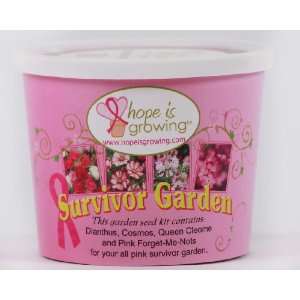  Breast Cancer Survivor Garden Kit (all pink flowers 