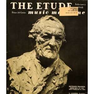   Etude Music Sculpture Wagner Aronson   Original Cover