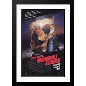 Wrongfully Accused 20x26 Framed and Double Matted Movie Poster   Style 