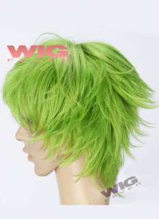 30cm Short Mixed Green Cosplay Fashion Wig  