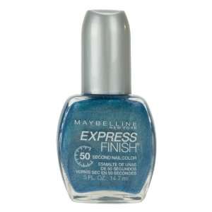  Maybelline Express Finish Nail Polish   598 Aqua Electric Beauty
