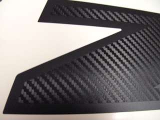 Z71 Decals SET X2 Sport Package Edition Carbon Fiber Matte Black 