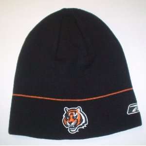  Cincinnati Bengals Cuffless Knit Hat By Reebok Sports 