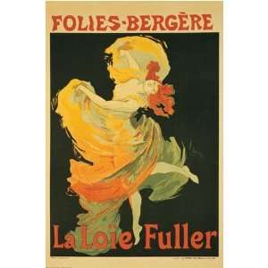  Folies Bergeres   Canvas By Jules Cheret High Quality Art 