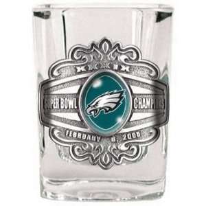   Eagles Super Bowl XXXIX Champions Shot Glass