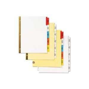   # 574803 Big Dividers 5 Tab Multicolor 8.5x11 5/Pk from Office Depot