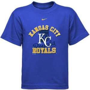 Nike Kansas City Royals Preschool Royal Blue Team Logo T shirt  
