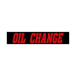  Oil Change Simulated Neon Sign 8 x 39