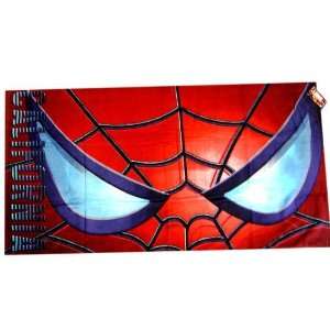   Heroes character beach towel  Spiderman beach towel   Spider Web Towel