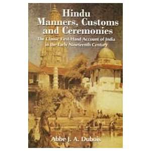  Hindu Manners Customs and Ceremonies