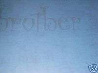 Scrapbook Paper 12x12 Brother  