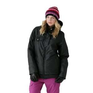  686 Womens Reserved Avalon Insulated Jacket (Black Twist 