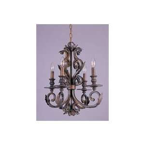  6914   Wrought Iron Chandelier   Chandeliers