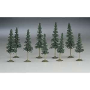 Bachman   SS 3 4 Spruce Trees (9) N (Trains) Toys 