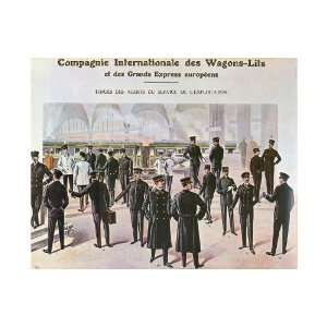   Elegant Uniforms of the Wagons lits Int. Co.   1914