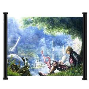  Xenoblade Chronicles Game Fabric Wall Scroll Poster (24 