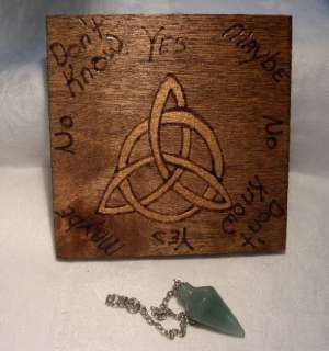   Board & Pendulum Kit Ouiji Board Triquettra   Charmed 1454  