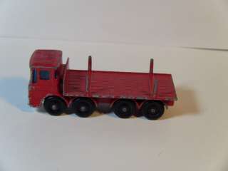 Vintage Matchbox Lesney #10 Pipe Truck Leyland Chassis  