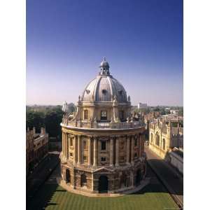  Radcliffe Camera from St Marys Church, Oxford, England 